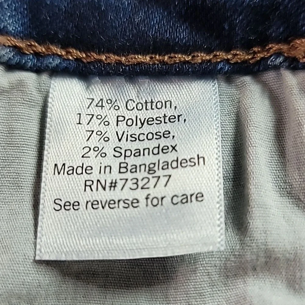 Nine West Blue Skinny Jeans - Picture 9 of 10